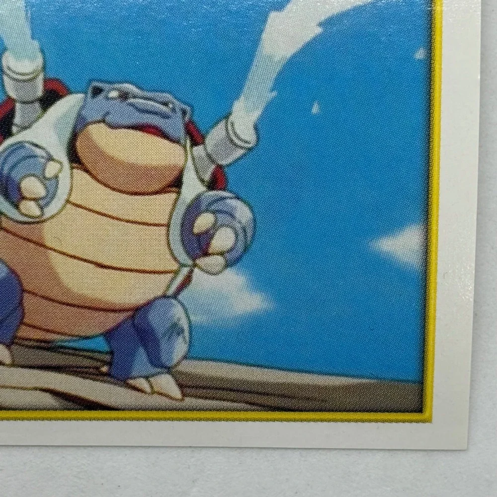 Pokemon Blastoise Merlin Sticker 2000 Merlin Collections #129 Vintage Nintendo